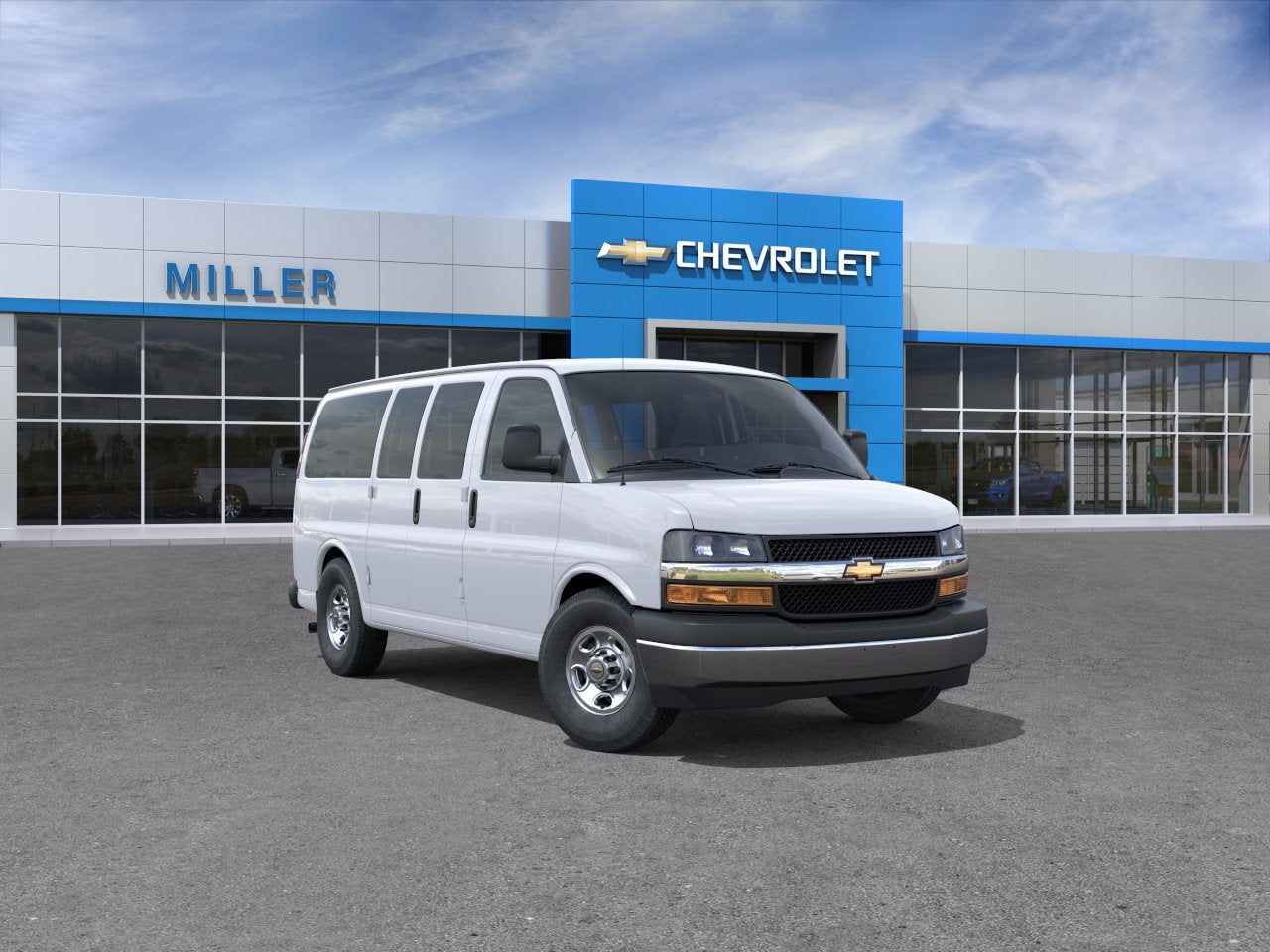 2026 Chevrolet Express Passenger 1LS 3500 Regular Wheelbase RWD