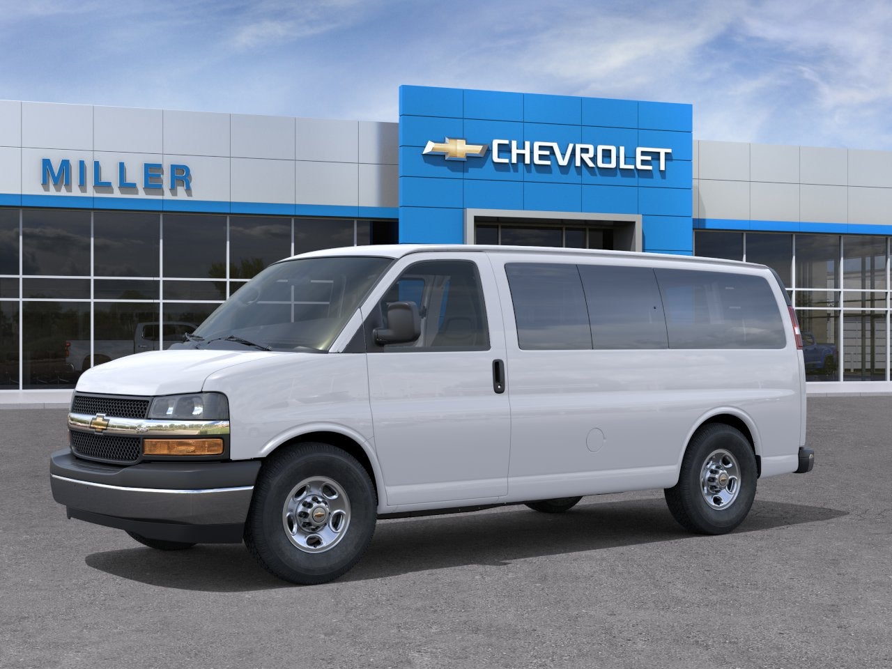2026 Chevrolet Express Passenger 1LS 3500 Regular Wheelbase RWD
