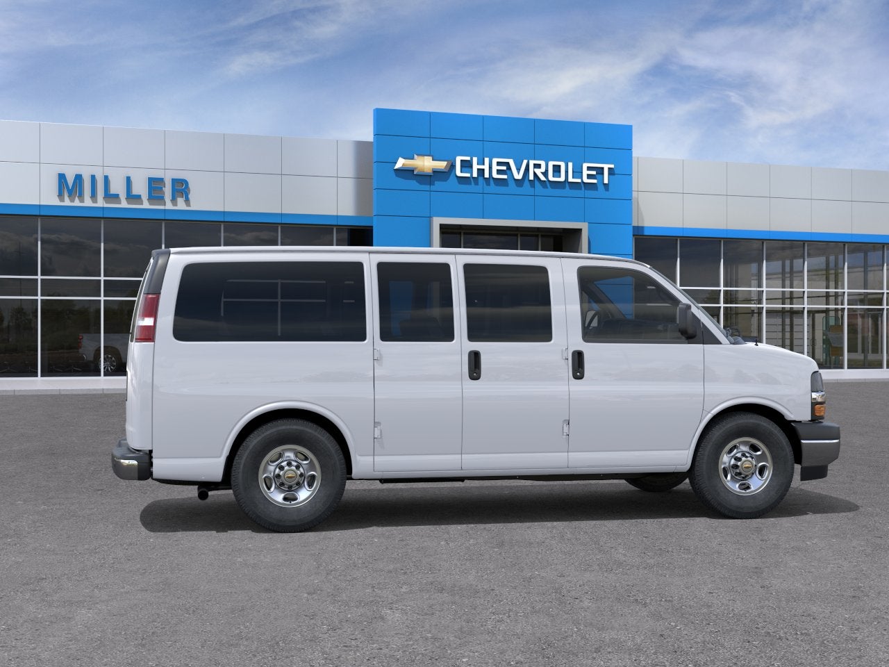 2026 Chevrolet Express Passenger 1LS 3500 Regular Wheelbase RWD