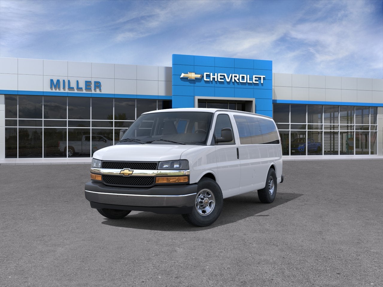 2026 Chevrolet Express Passenger 1LS 3500 Regular Wheelbase RWD
