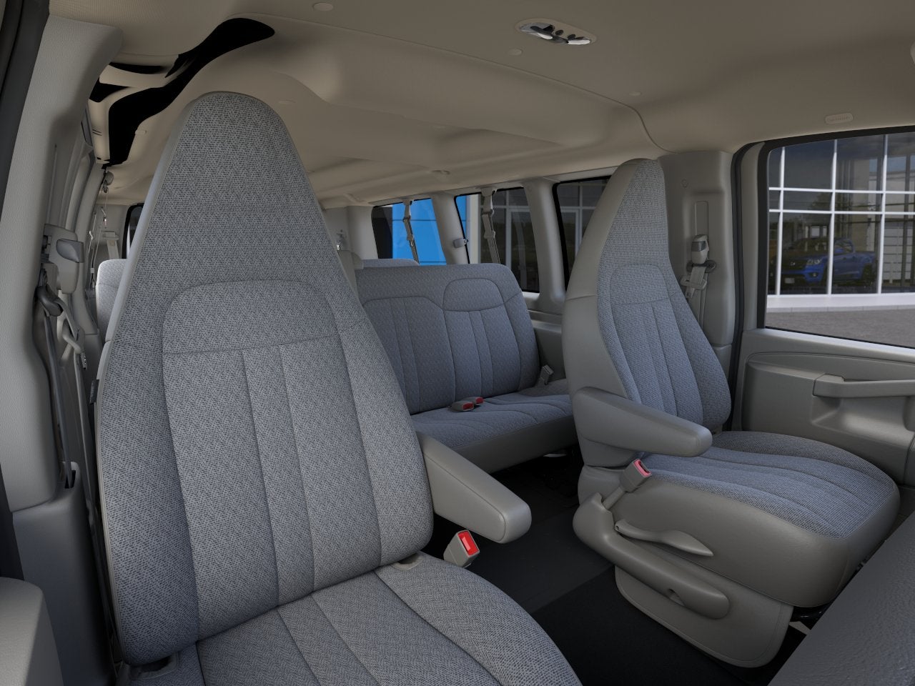 2026 Chevrolet Express Passenger 1LS 3500 Regular Wheelbase RWD