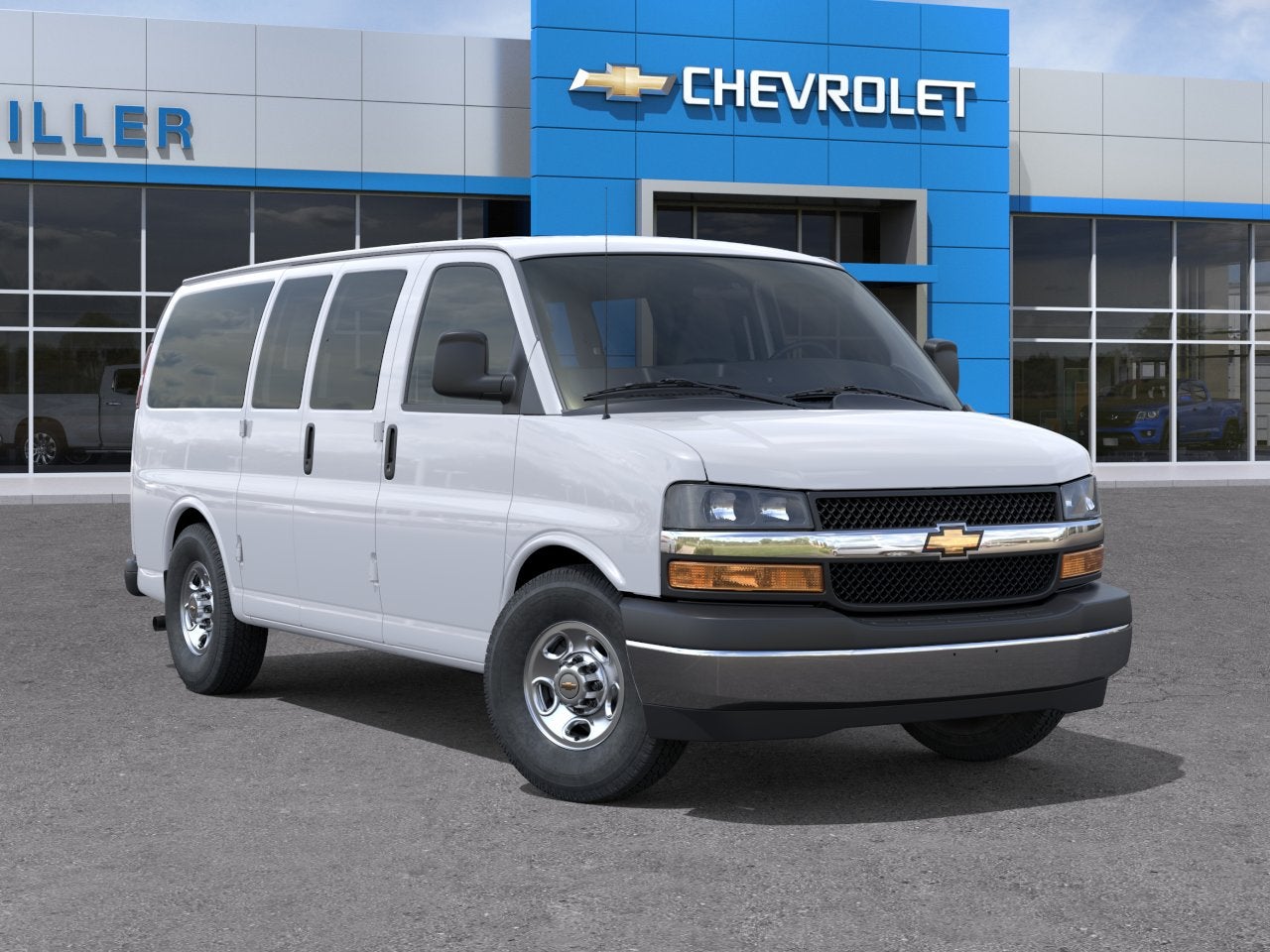 2026 Chevrolet Express Passenger 1LS 3500 Regular Wheelbase RWD