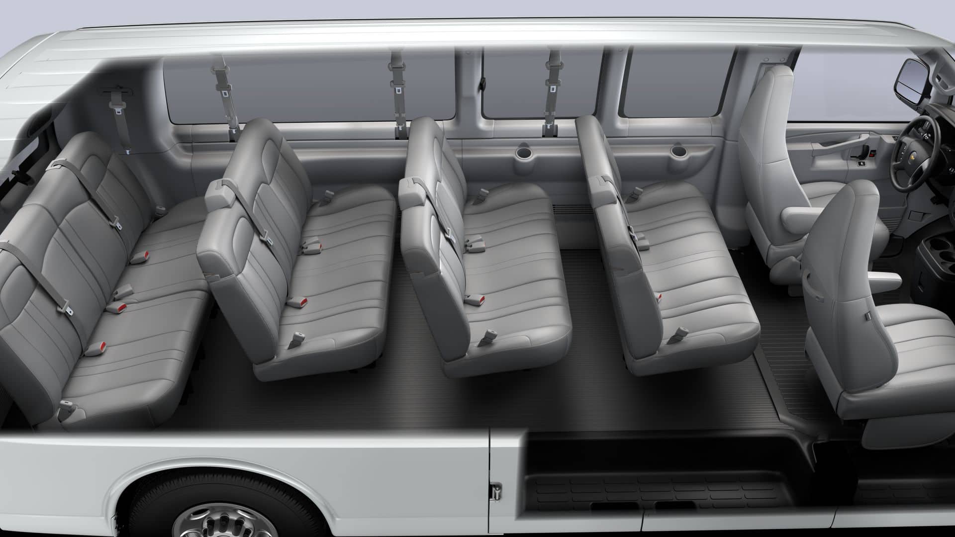 2026 Chevrolet Express Passenger 1LS 3500 Extended Wheelbase RWD