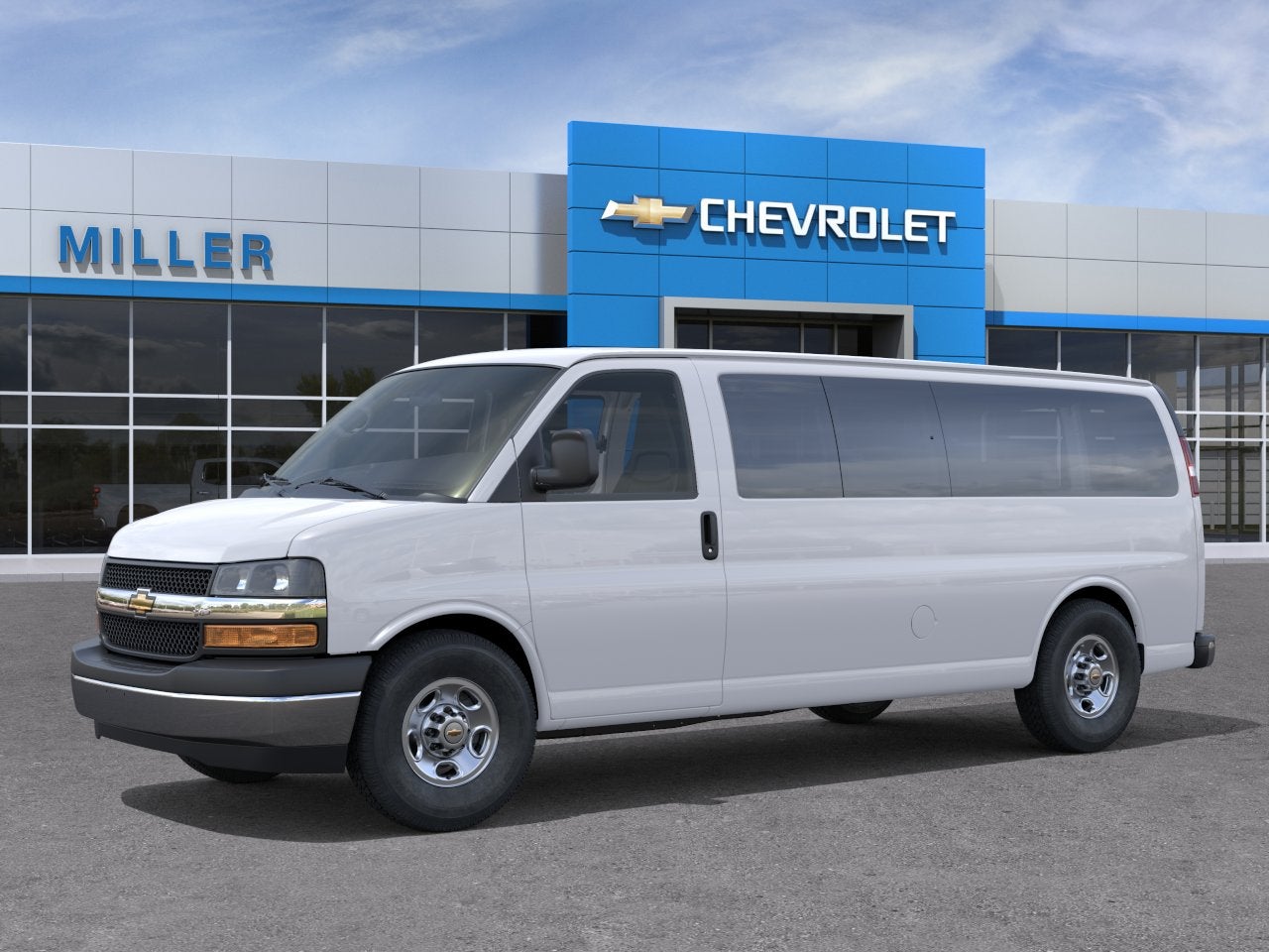 2026 Chevrolet Express Passenger 1LS 3500 Extended Wheelbase RWD