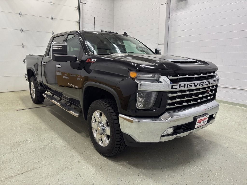 Used 2021 Chevrolet Silverado 3500HD LTZ with VIN 1GC4YUE75MF298006 for sale in Rogers, Minnesota