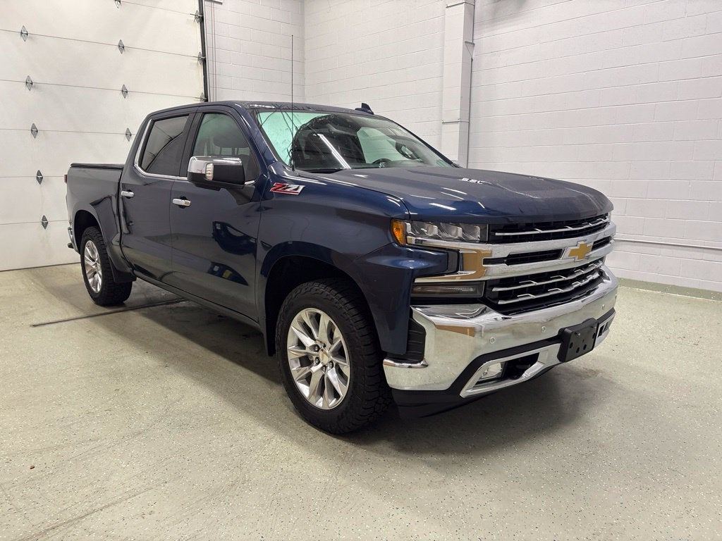 Used 2021 Chevrolet Silverado 1500 LTZ with VIN 1GCUYGEL0MZ172424 for sale in Rogers, Minnesota