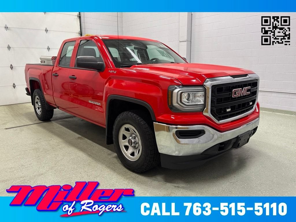2016 GMC Sierra 1500 DBL CAB 4WD 143.5